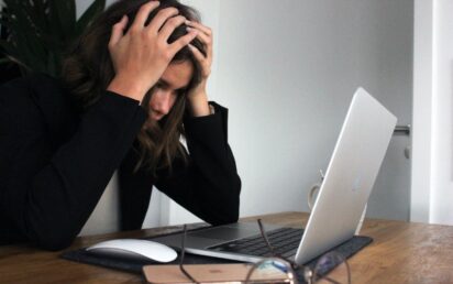 Stressed entrepreneur