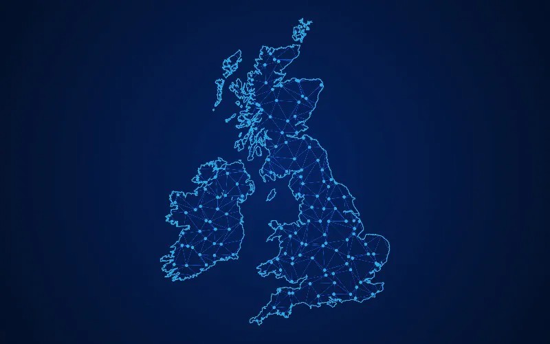 UK map