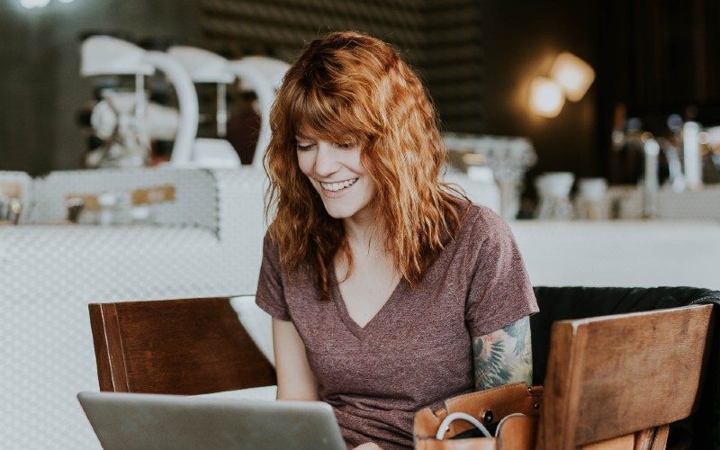 Female SME small business owner