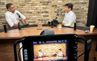 Vestd podcast - Piers Linney, left, and Ifty Nasir