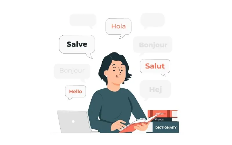 Translation, language