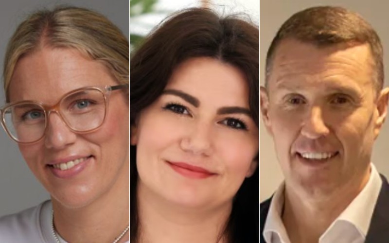 Carly Natalizia, Gymshark; Alison Pountney. Liverpool City Region Combined Authority; Gareth Ainsworth, Godel